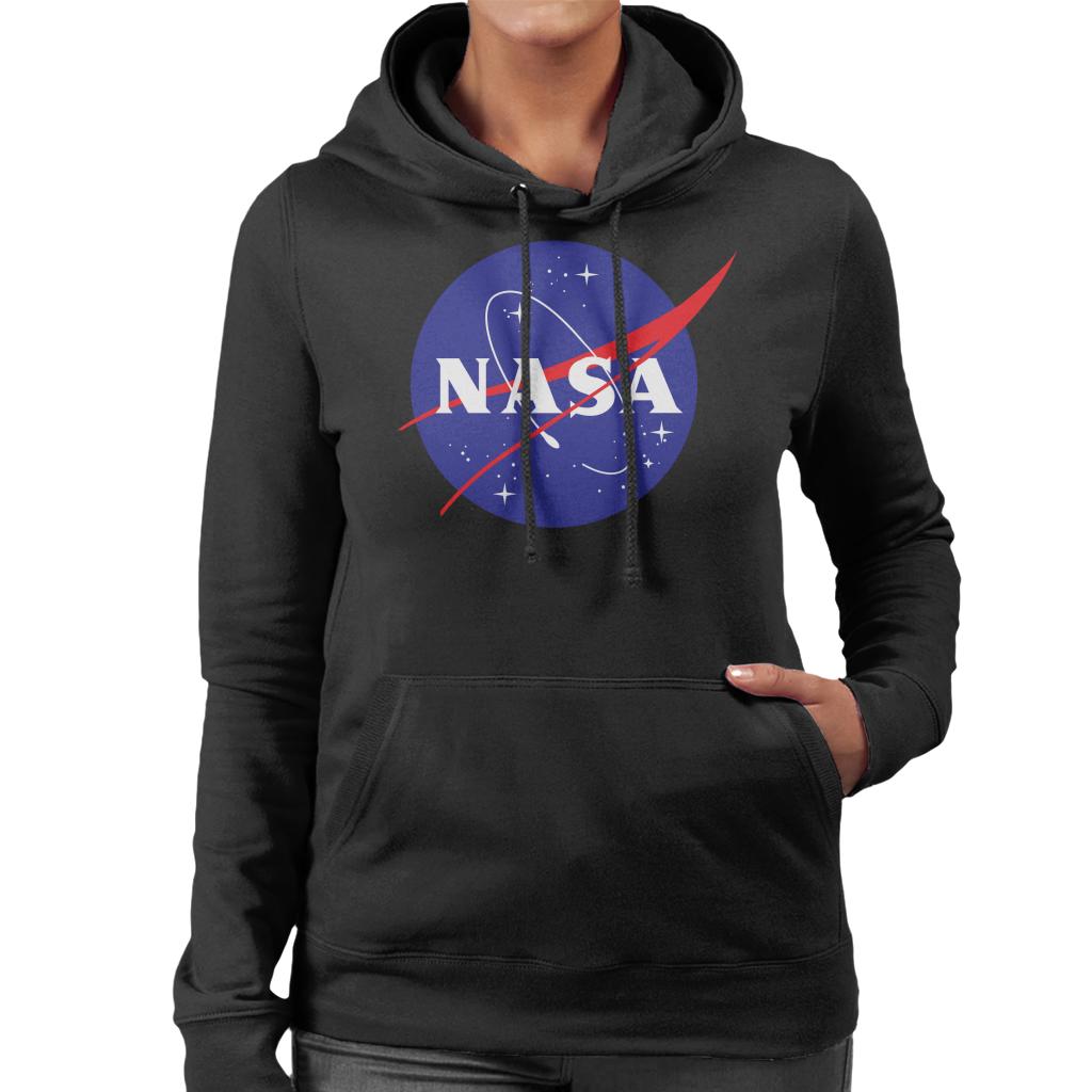 The NASA Classic Insignia Women's Hooded Sweatshirt-ALL + EVERY