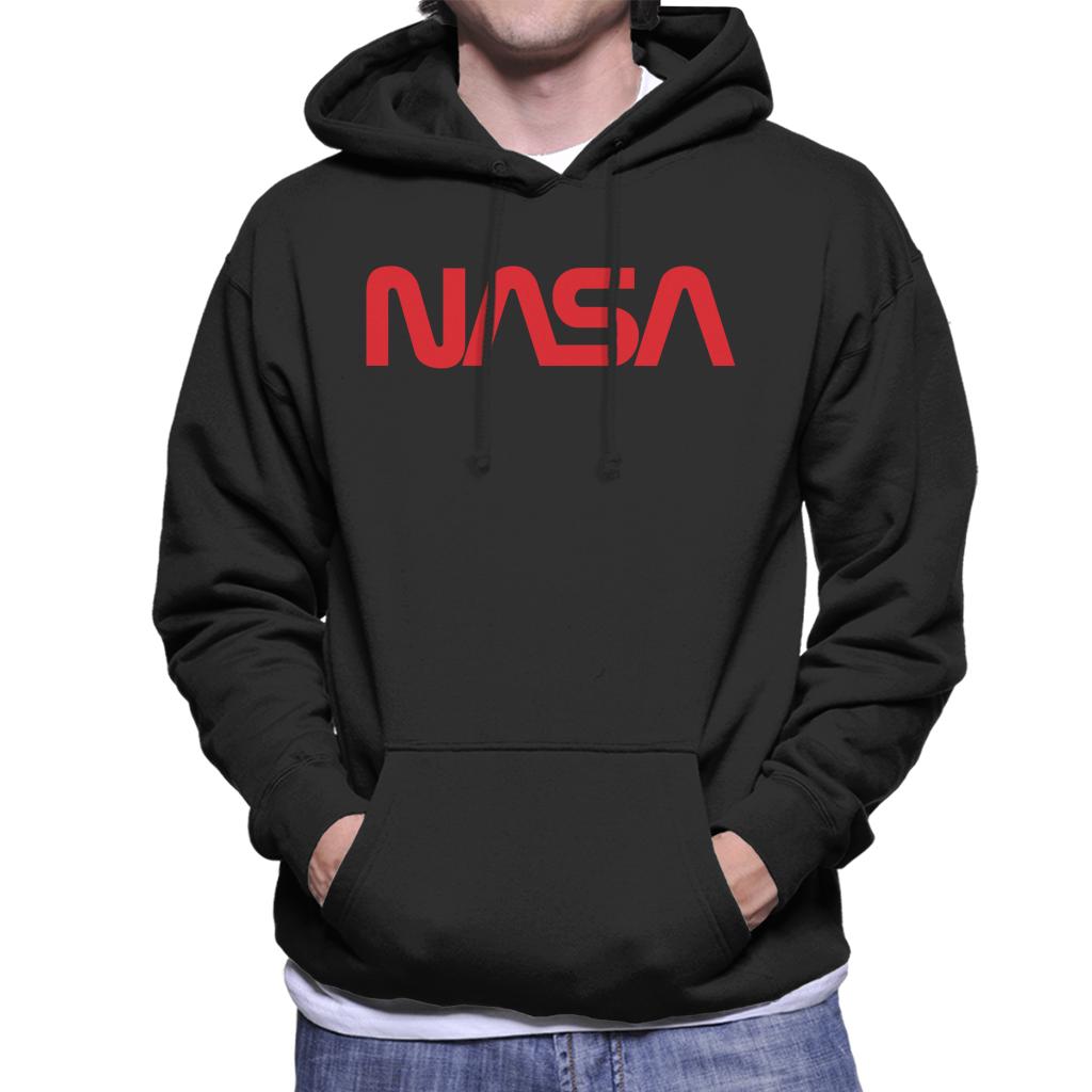 The NASA Logo 1975-1992 Men's Hooded Sweatshirt-ALL + EVERY