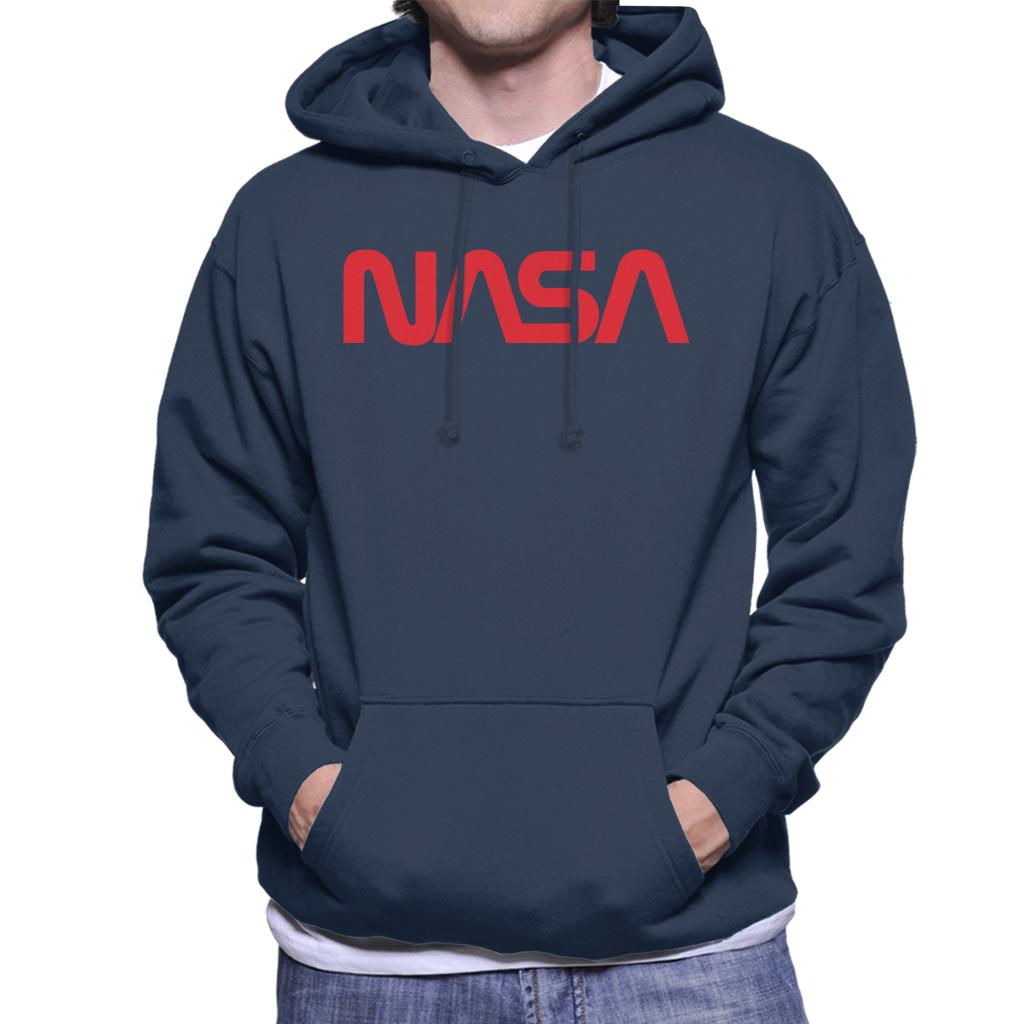 The NASA Logo 1975-1992 Men's Hooded Sweatshirt-ALL + EVERY