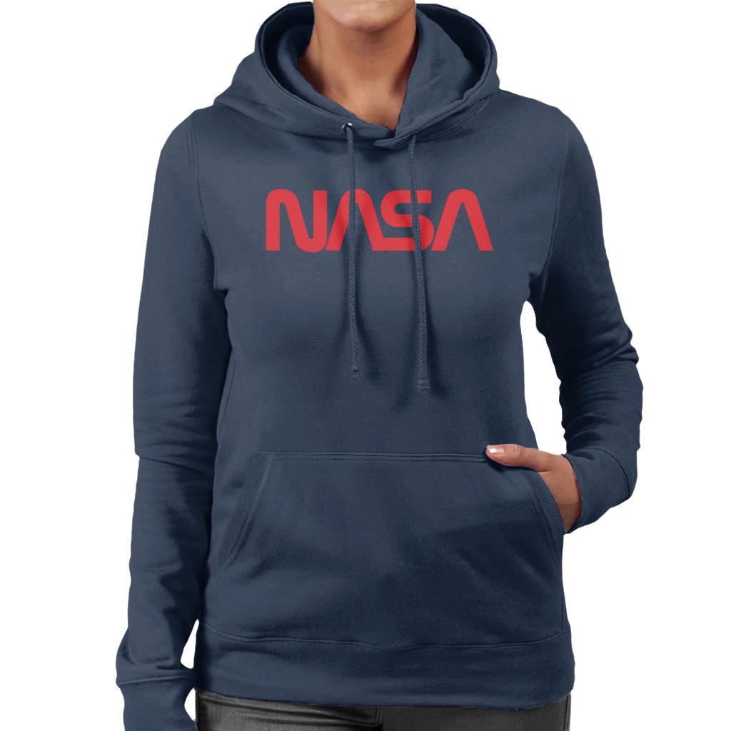 The NASA Logo 1975-1992 Women's Hooded Sweatshirt-ALL + EVERY