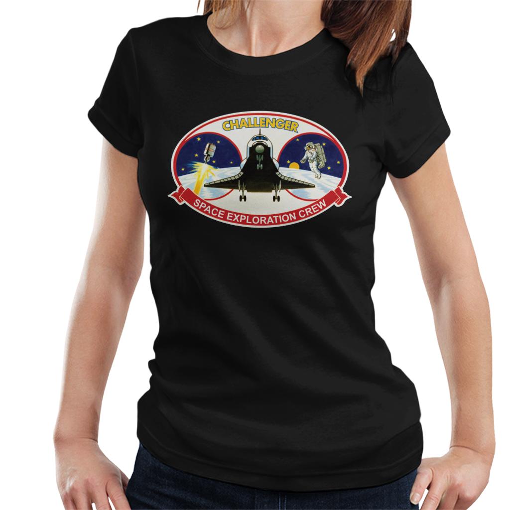 NASA STS 41B Challenger Mission Patch Women's T-Shirt-ALL + EVERY