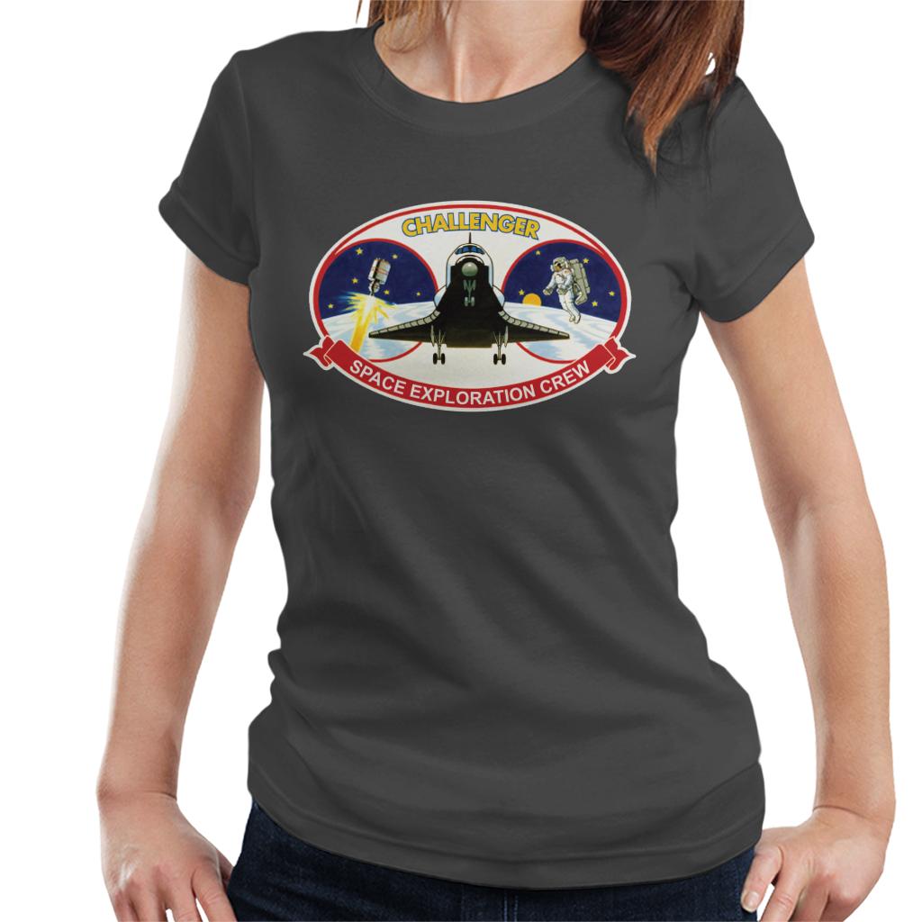 NASA STS 41B Challenger Mission Patch Women's T-Shirt-ALL + EVERY