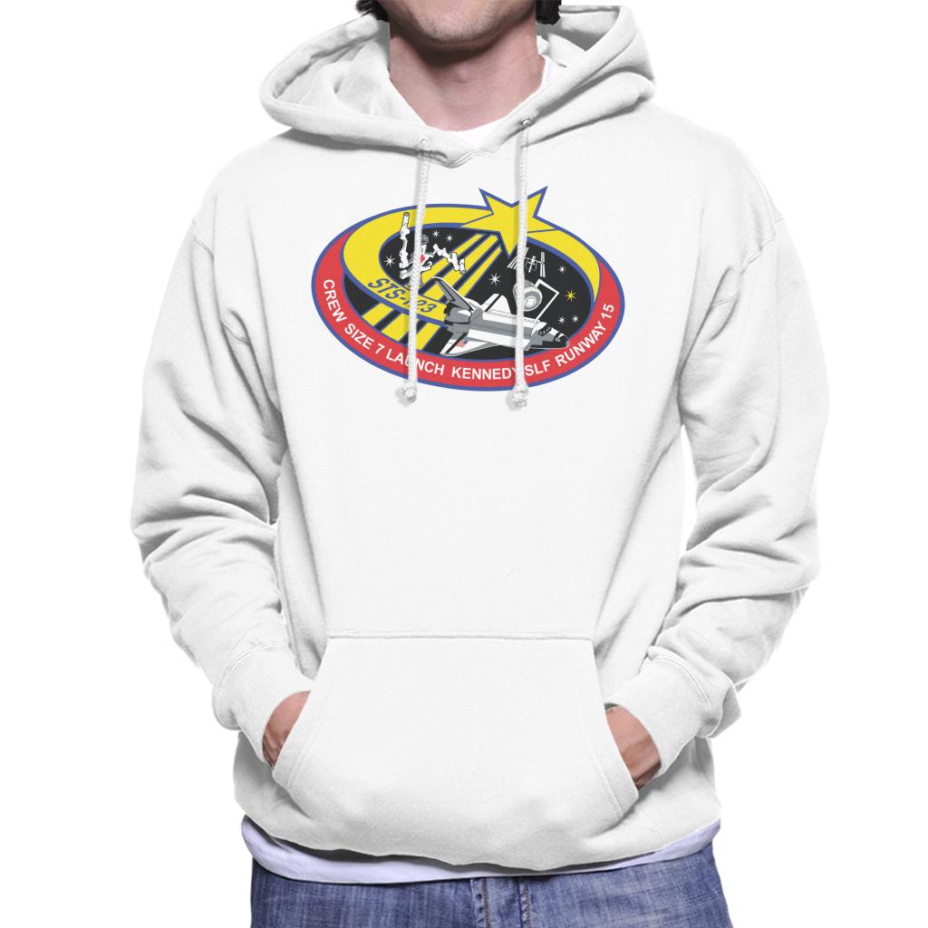 NASA STS 123 Space Shuttle Endeavour Mission Patch Men's Hooded Sweatshirt-ALL + EVERY