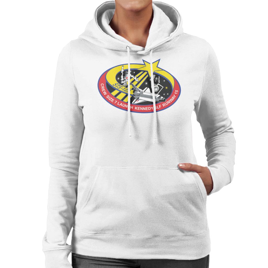 NASA STS 123 Space Shuttle Endeavour Mission Patch Women's Hooded Sweatshirt-ALL + EVERY