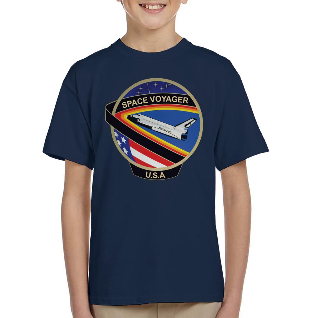 NASA STS 61C Space Shuttle Columbia Mission Patch Kids T-Shirt-ALL + EVERY