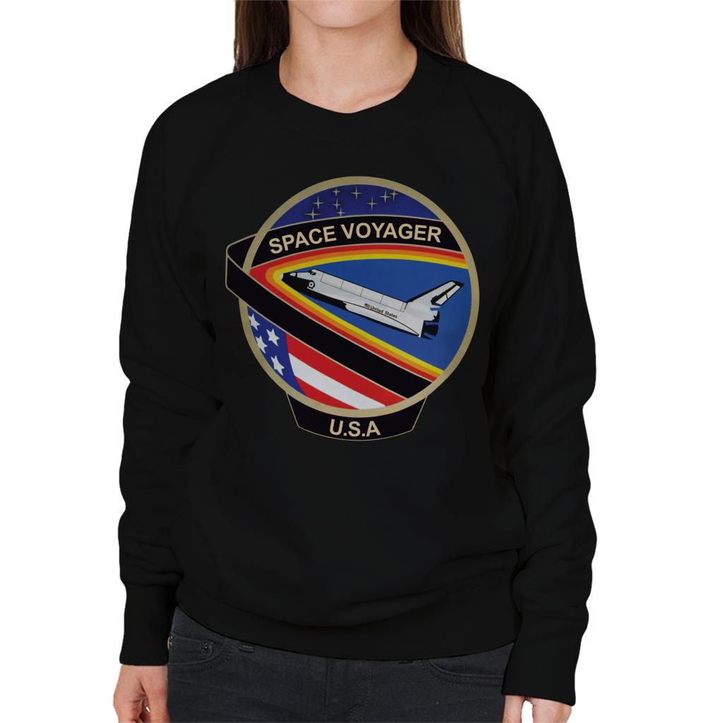 NASA STS 61C Space Shuttle Columbia Mission Patch Women's Sweatshirt-ALL + EVERY