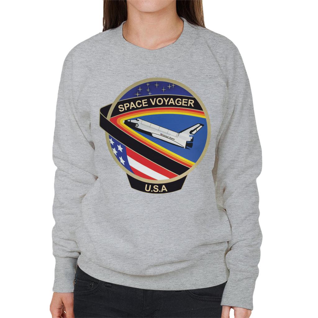 NASA STS 61C Space Shuttle Columbia Mission Patch Women's Sweatshirt-ALL + EVERY