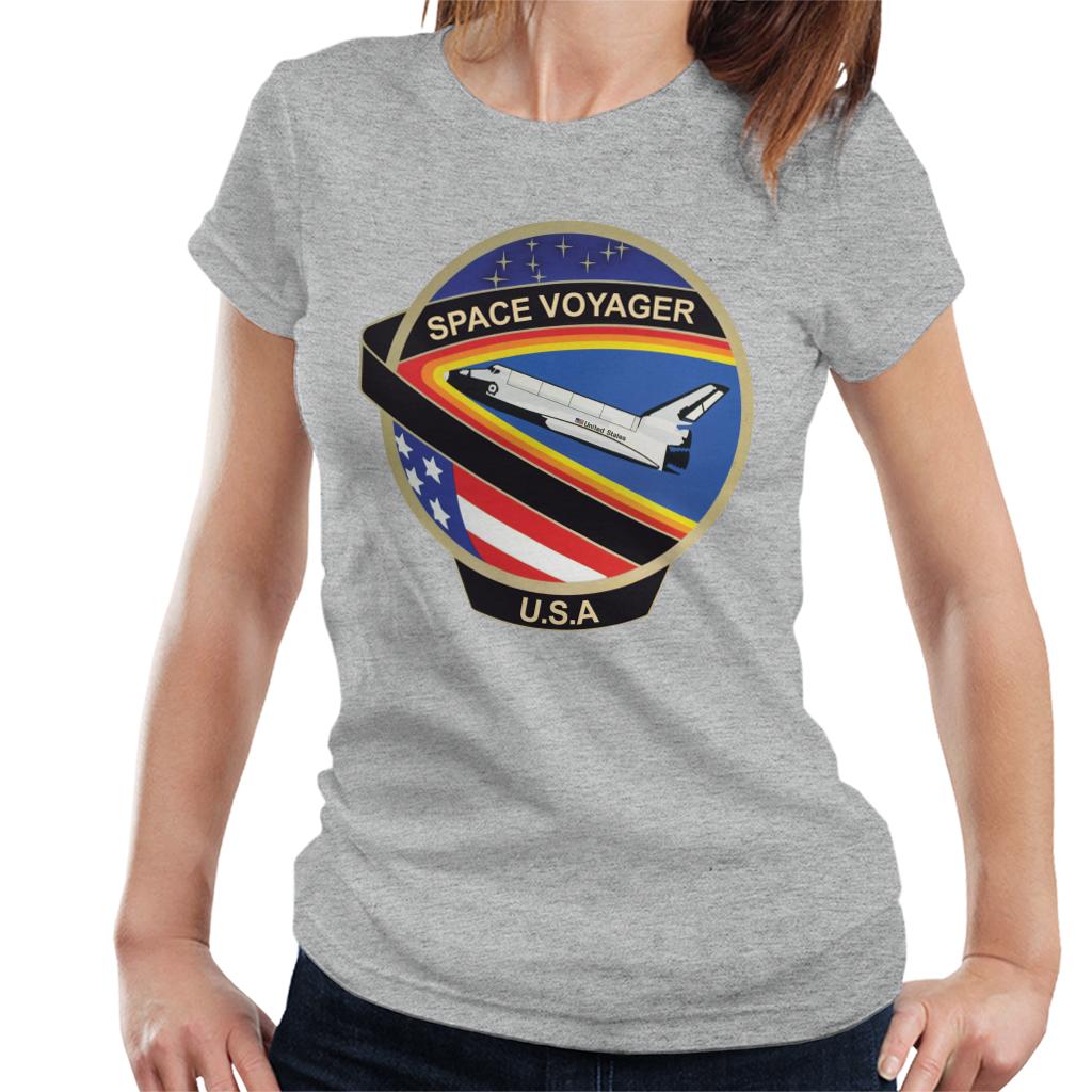 NASA STS 61C Space Shuttle Columbia Mission Patch Women's T-Shirt-ALL + EVERY