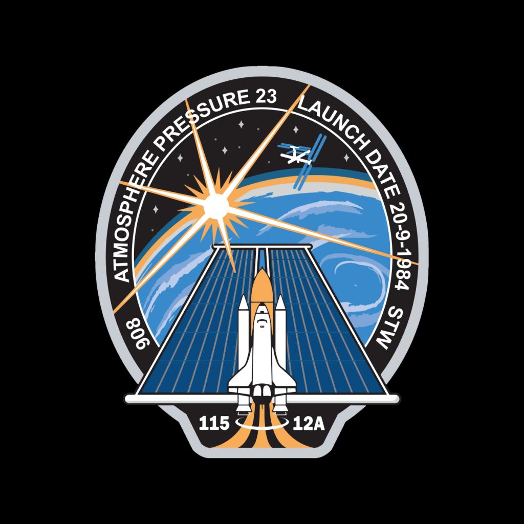 NASA STS 115 Space Shuttle Atlantis Mission Patch Women's T-Shirt-ALL + EVERY