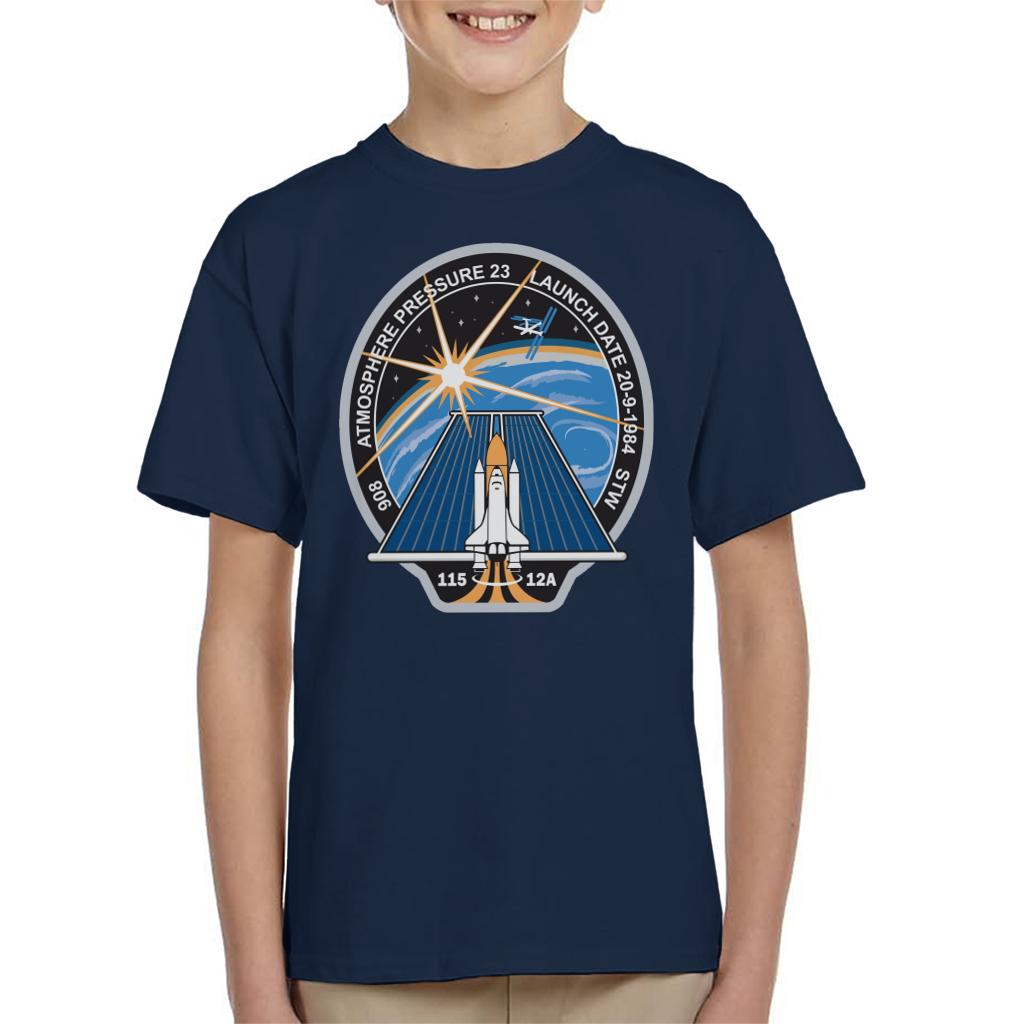 NASA STS 115 Space Shuttle Atlantis Mission Patch Kids T-Shirt-ALL + EVERY