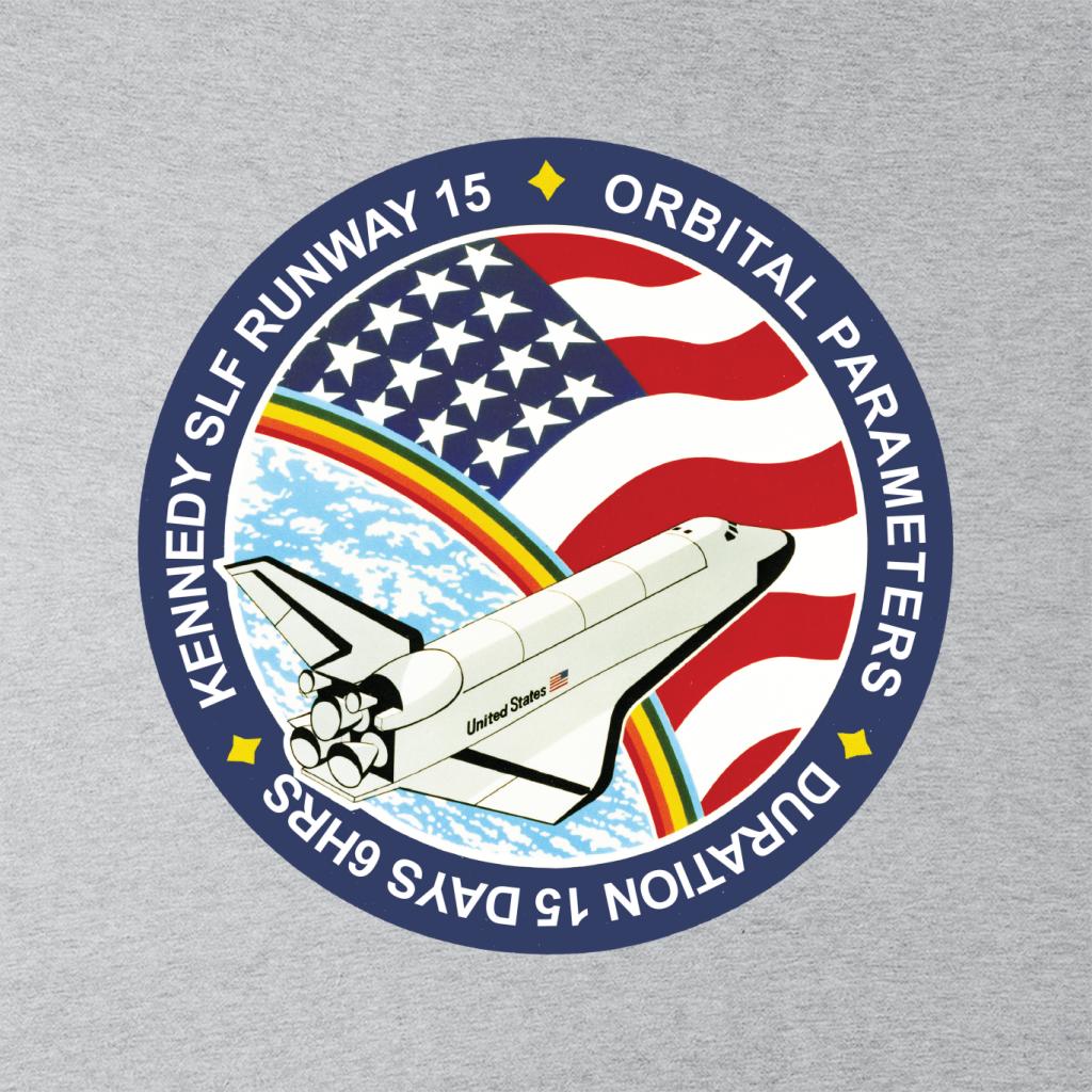 NASA STS 61B Space Shuttle Atlantis Mission Patch Men's T-Shirt-ALL + EVERY