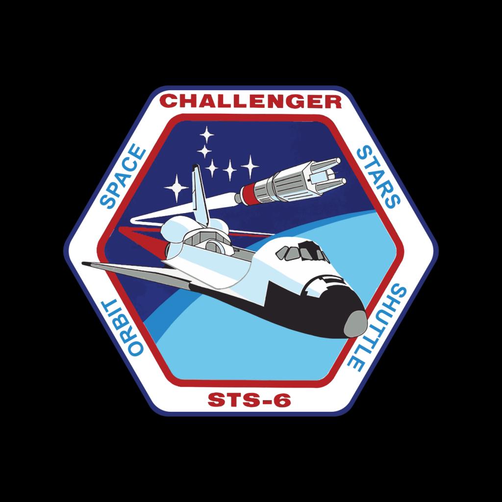 NASA STS 6 Space Shuttle Challenger Mission Patch Women's Hooded Sweatshirt-ALL + EVERY