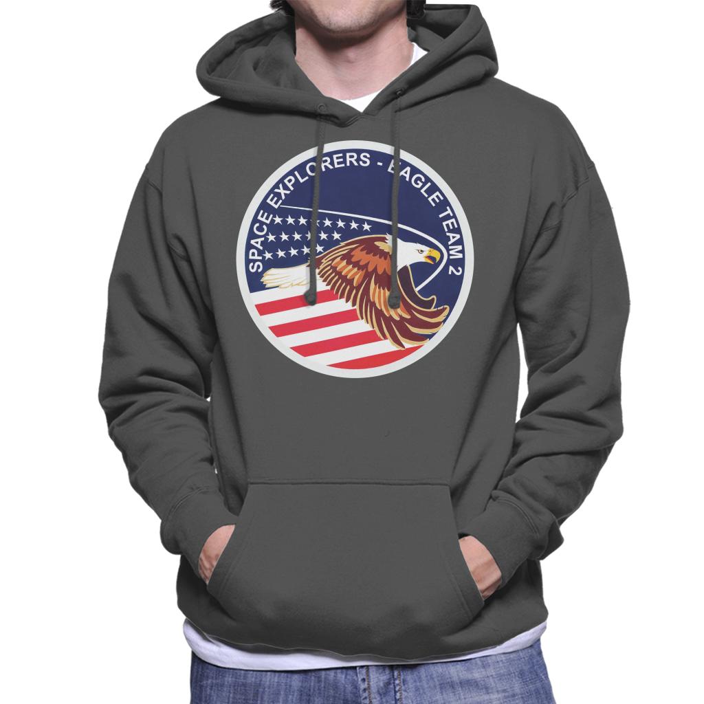 NASA STS 51I Space Shuttle Discovery Mission Patch Men's Hooded Sweatshirt-ALL + EVERY