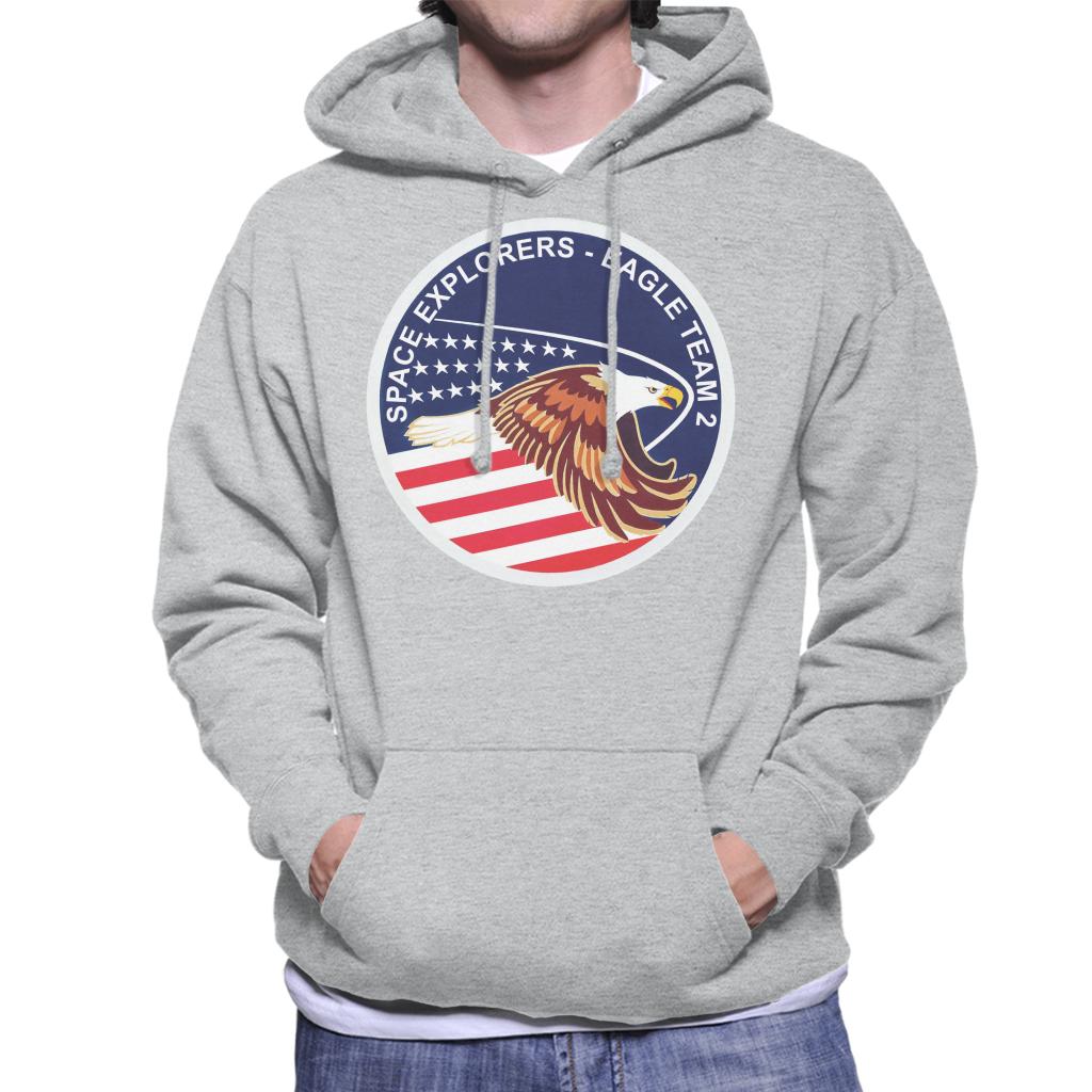 NASA STS 51I Space Shuttle Discovery Mission Patch Men's Hooded Sweatshirt-ALL + EVERY