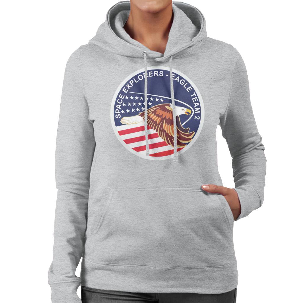 NASA STS 51I Space Shuttle Discovery Mission Patch Women's Hooded Sweatshirt-ALL + EVERY