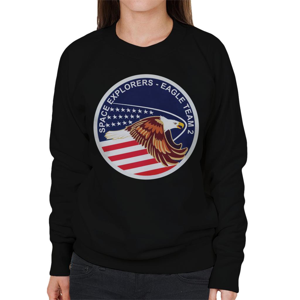 NASA STS 51I Space Shuttle Discovery Mission Patch Women's Sweatshirt-ALL + EVERY