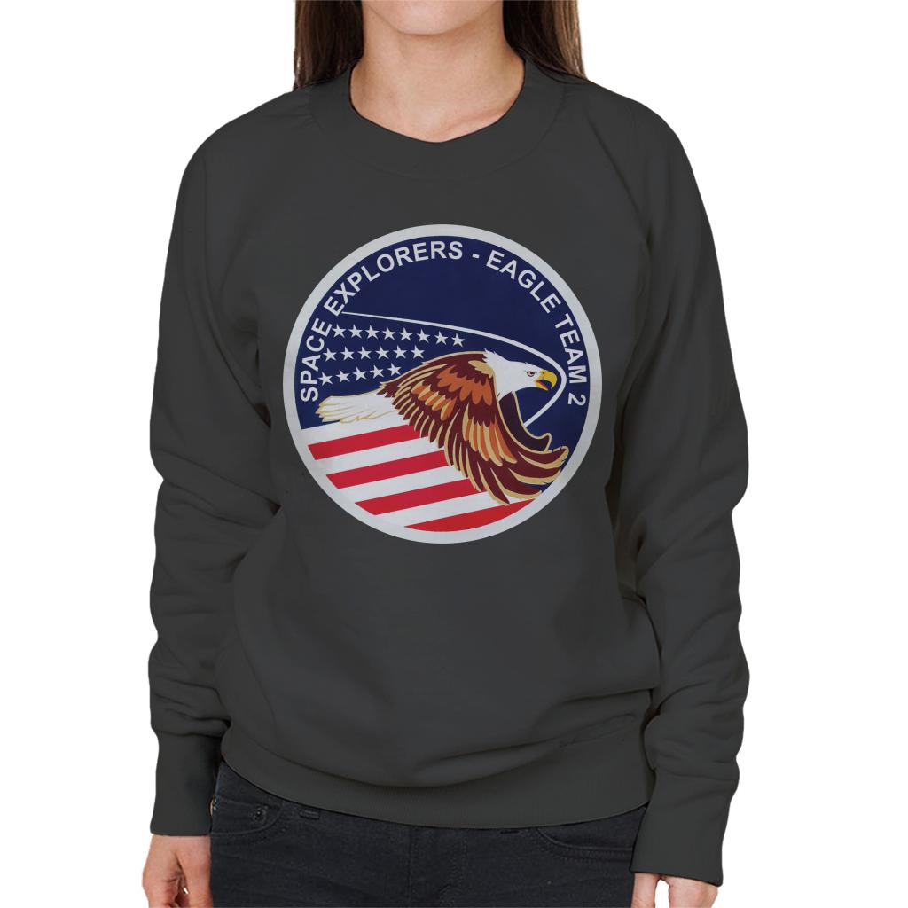 NASA STS 51I Space Shuttle Discovery Mission Patch Women's Sweatshirt-ALL + EVERY