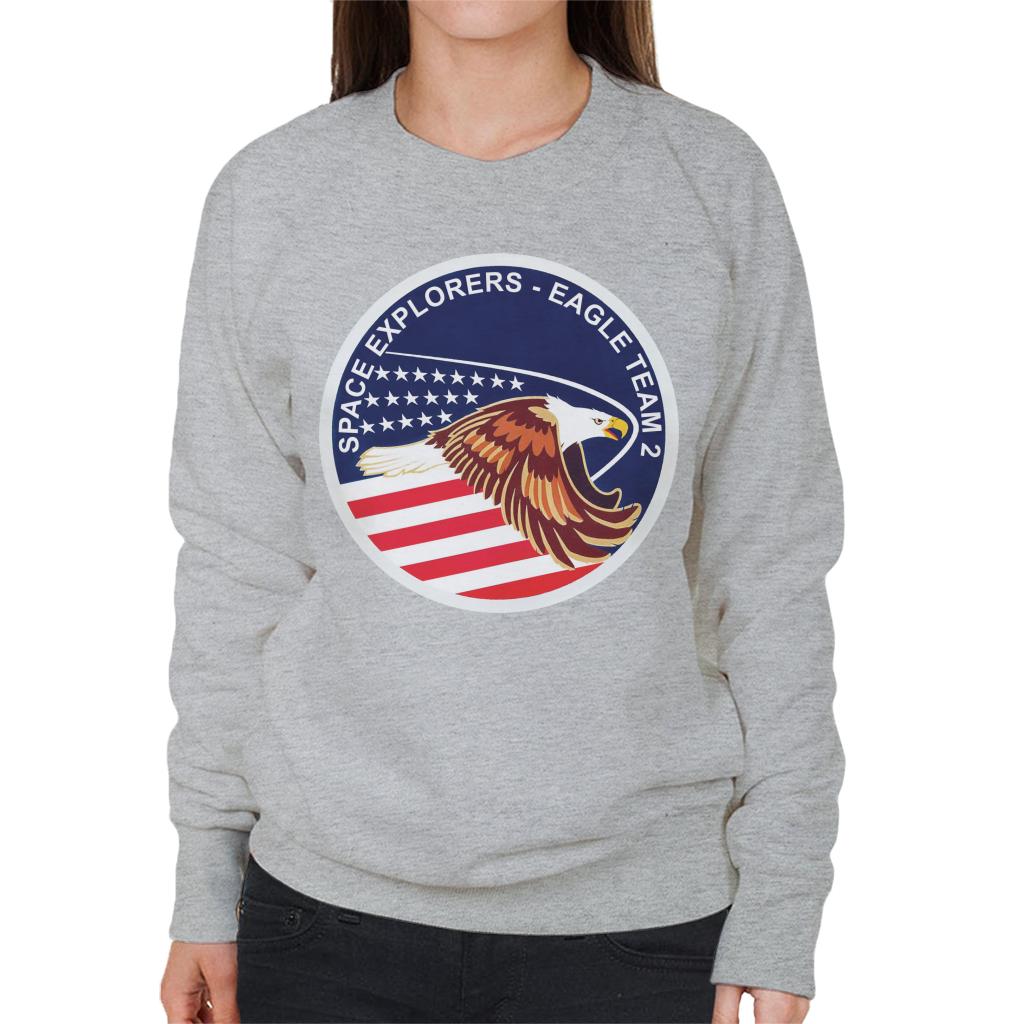 NASA STS 51I Space Shuttle Discovery Mission Patch Women's Sweatshirt-ALL + EVERY