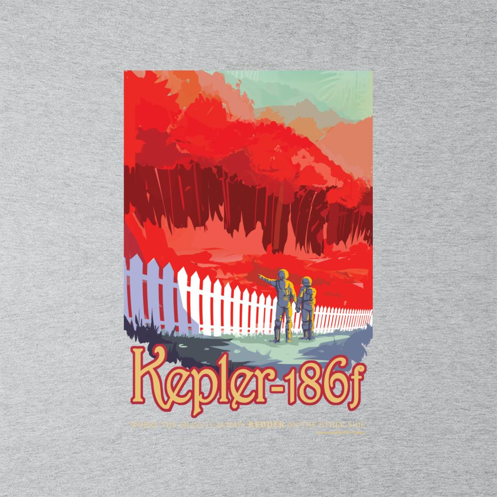 NASA Kelper 186f Interplanetary Travel Poster Kids Sweatshirt-ALL + EVERY