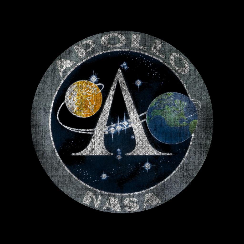 NASA Apollo Program Logo Badge Distressed Kids Sweatshirt-ALL + EVERY