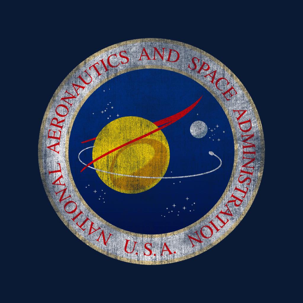 NASA Seal Insignia Distressed Kids Sweatshirt-ALL + EVERY