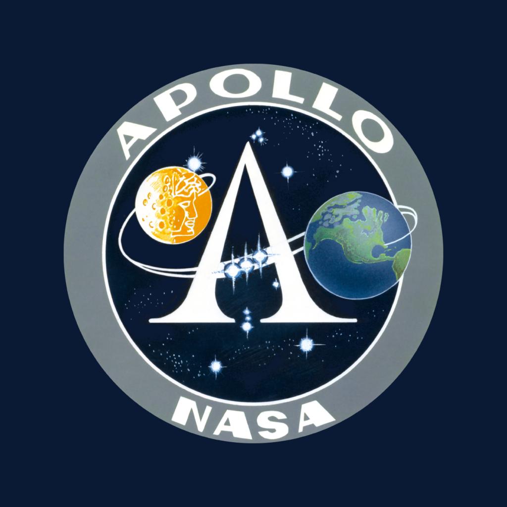 NASA Apollo Program Logo Badge Kids T-Shirt-ALL + EVERY