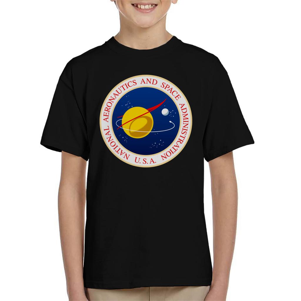 NASA Seal Insignia Kids T-Shirt-ALL + EVERY