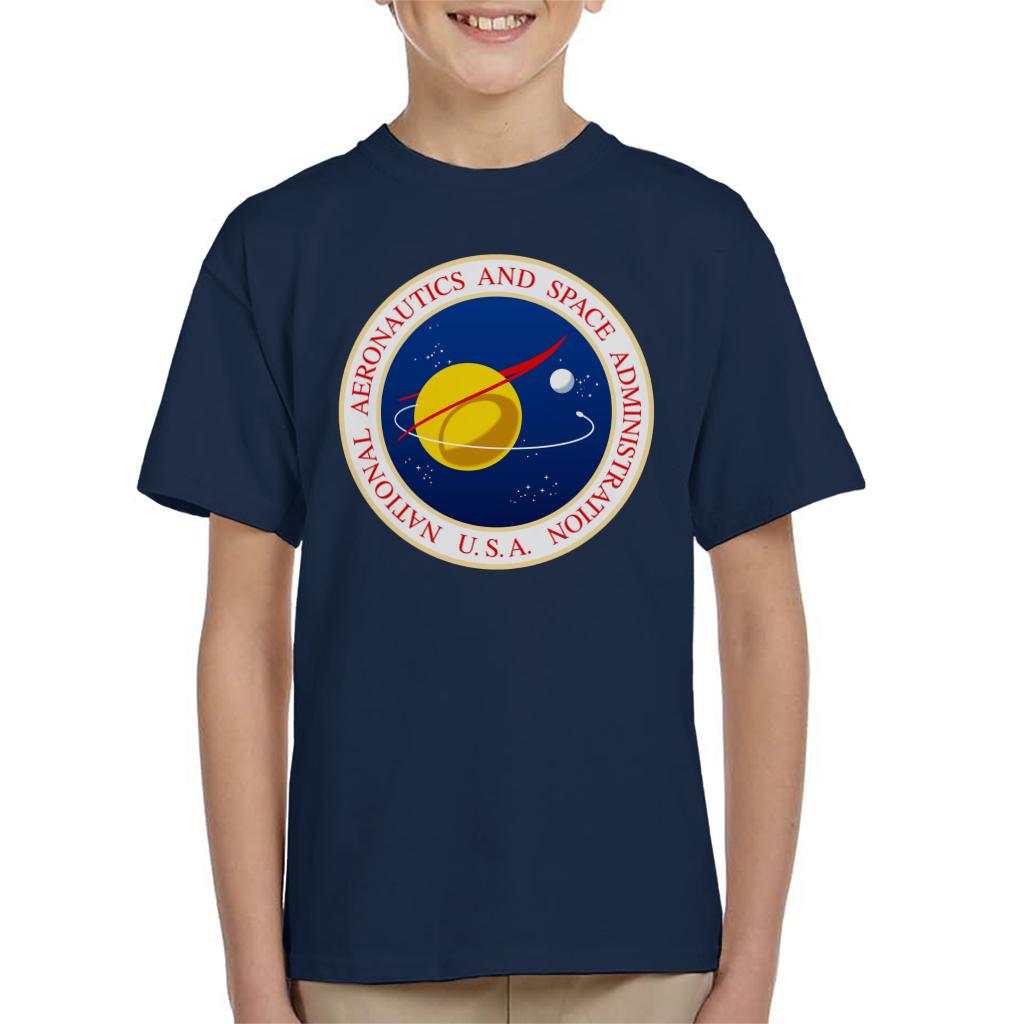 NASA Seal Insignia Kids T-Shirt-ALL + EVERY