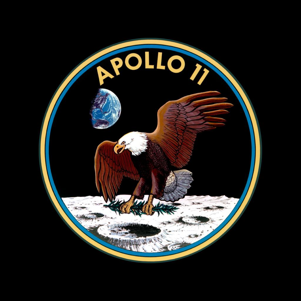 NASA Apollo 11 Mission Badge Kids T-Shirt-ALL + EVERY