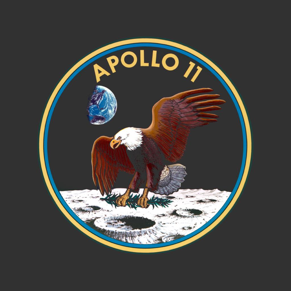 NASA Apollo 11 Mission Badge Kids T-Shirt-ALL + EVERY