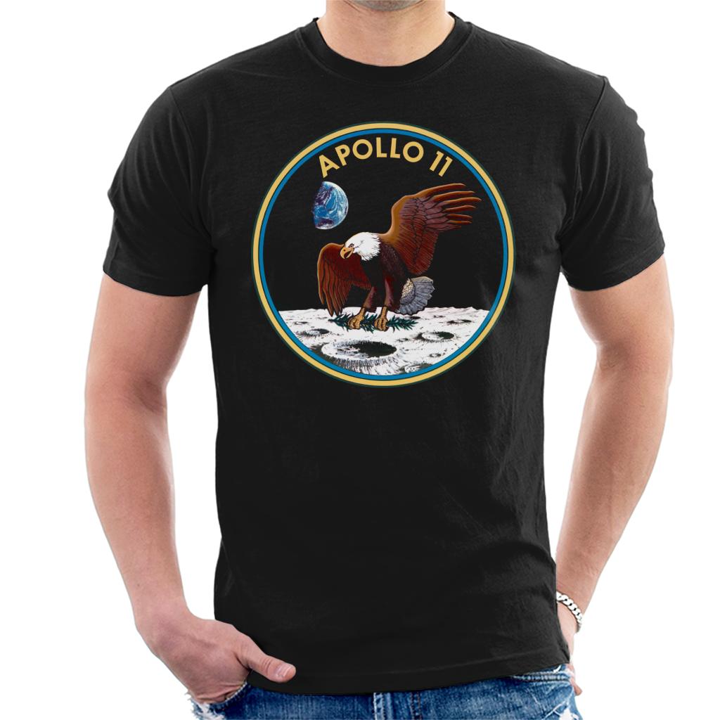 NASA Apollo 11 Mission Badge Men's T-Shirt-ALL + EVERY