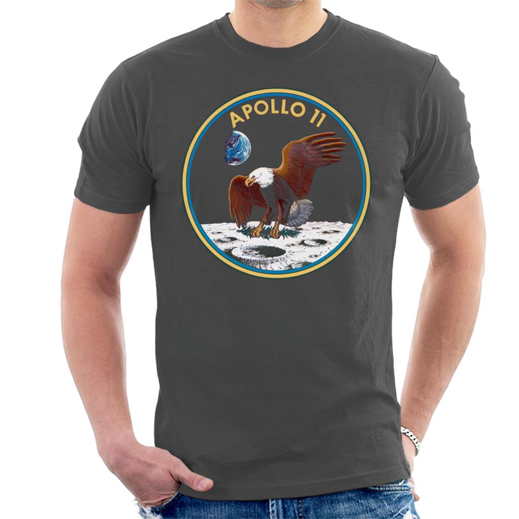 NASA Apollo 11 Mission Badge Men's T-Shirt-ALL + EVERY