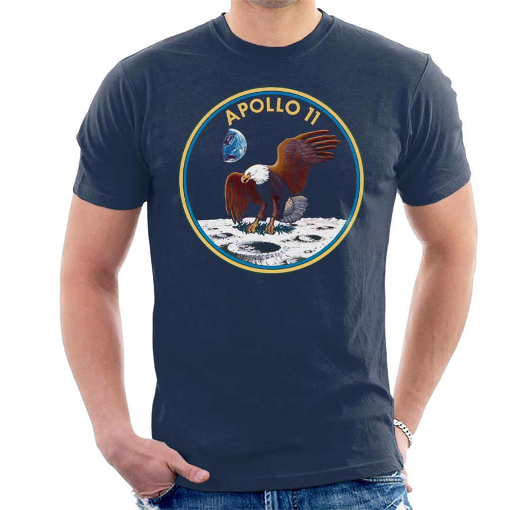 NASA Apollo 11 Mission Badge Men's T-Shirt-ALL + EVERY