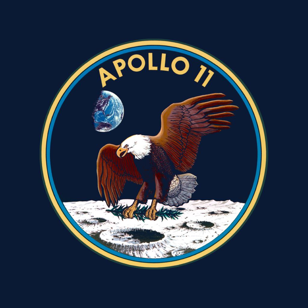 NASA Apollo 11 Mission Badge Kids T-Shirt-ALL + EVERY