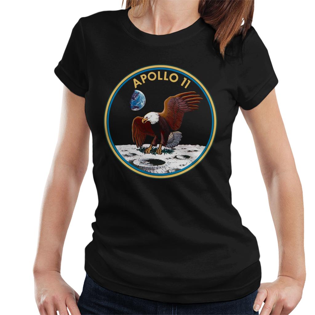 NASA Apollo 11 Mission Badge Women's T-Shirt-ALL + EVERY