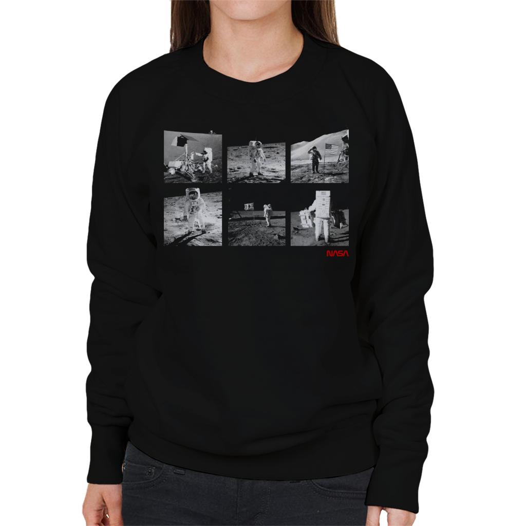 NASA Apolo 11 Landing Photos Women's Sweatshirt-ALL + EVERY