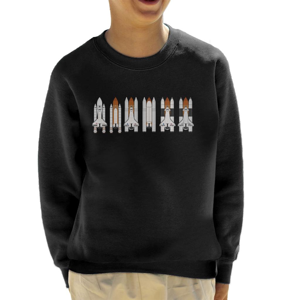 NASA Space Shuttle Program Kid's Sweatshirt-ALL + EVERY