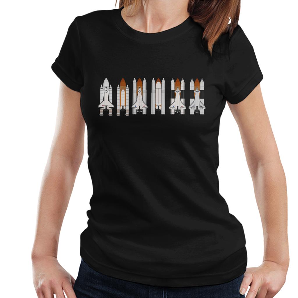 NASA Space Shuttle Program Women's T-Shirt-ALL + EVERY