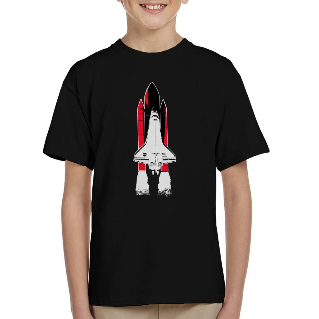 NASA Atlantis Shuttle Launch Kid's T-Shirt-ALL + EVERY