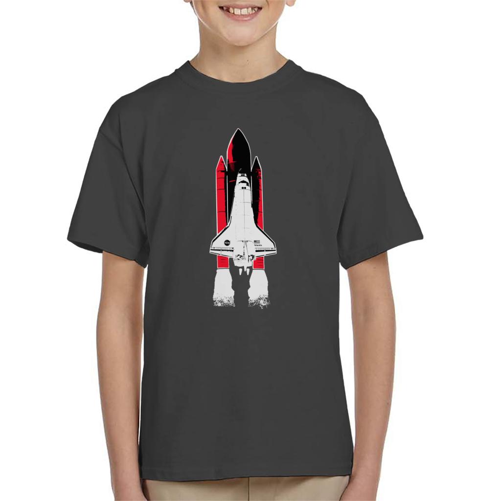 NASA Atlantis Shuttle Launch Kid's T-Shirt-ALL + EVERY