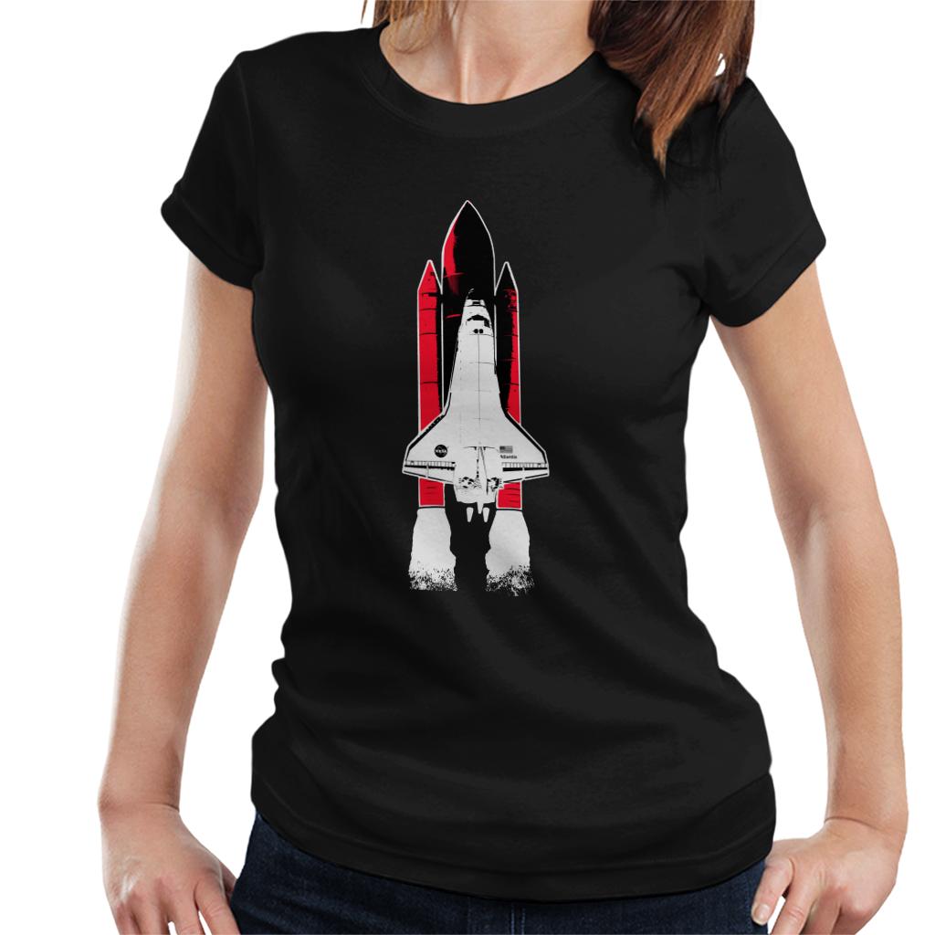 NASA Atlantis Shuttle Launch Women's T-Shirt-ALL + EVERY