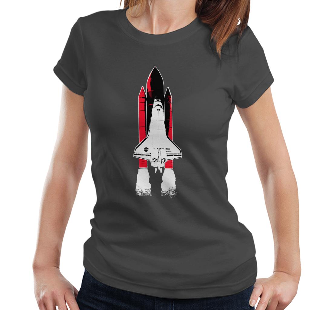 NASA Atlantis Shuttle Launch Women's T-Shirt-ALL + EVERY