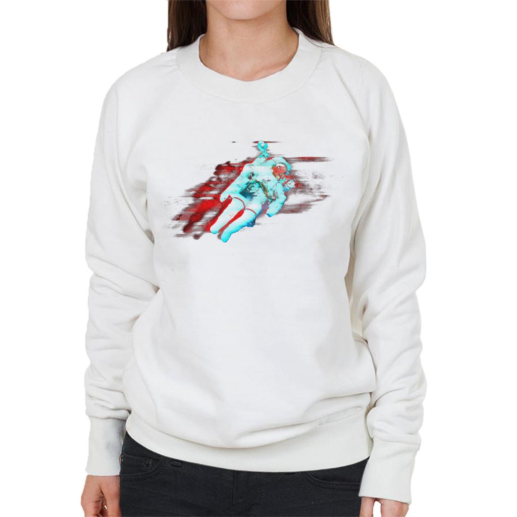 NASA Free Flight Astronaut Women's Sweatshirt-ALL + EVERY