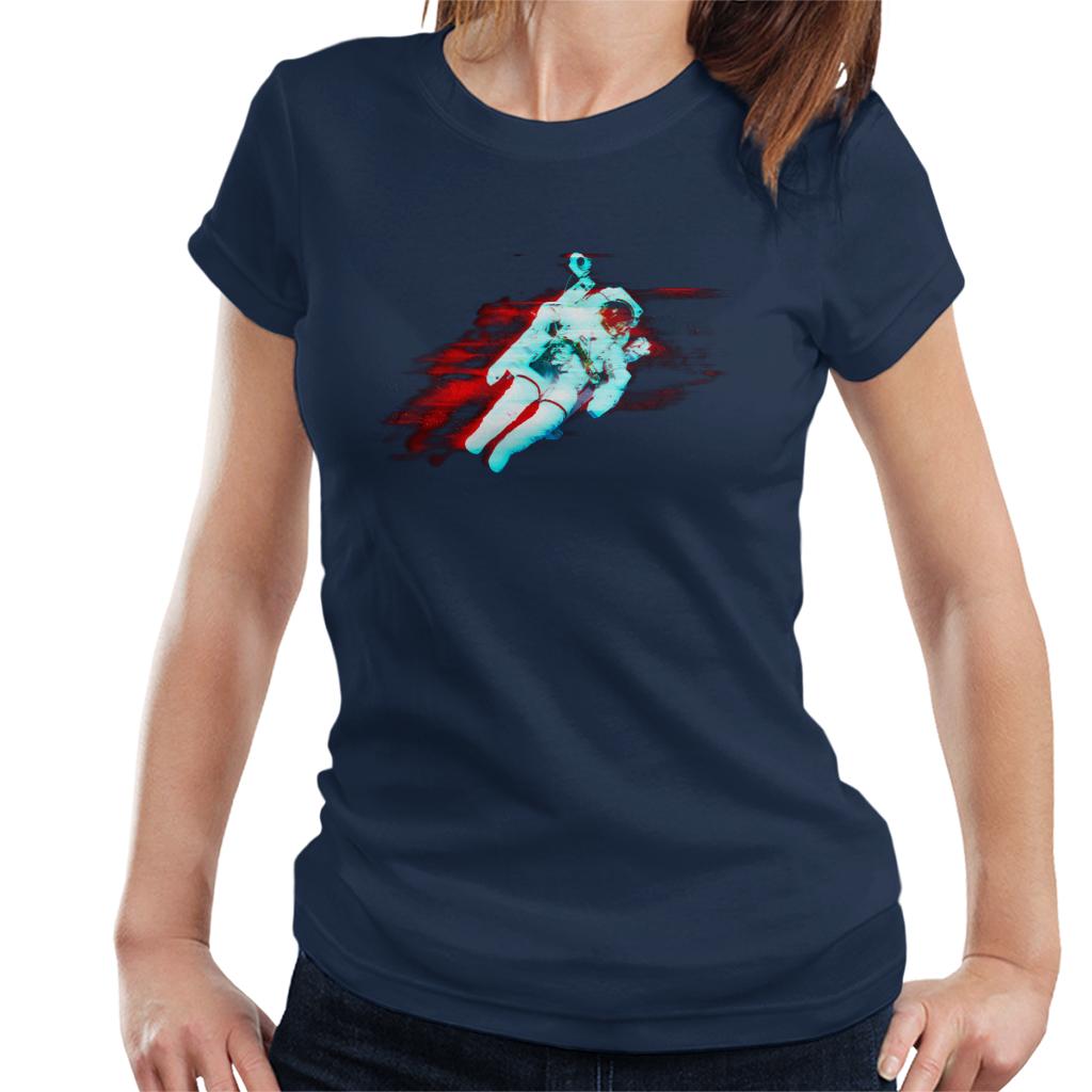 NASA Free Flight Astronaut Women's T-Shirt-ALL + EVERY