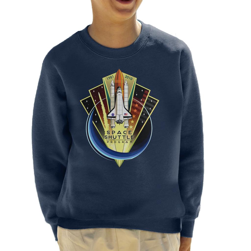NASA Shuttle Program Commemorative Emblem Kid's Sweatshirt-ALL + EVERY