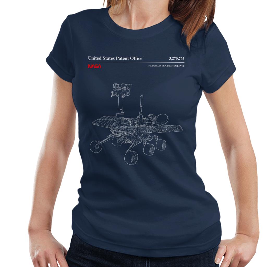 NASA Mars Exploration Rover Schematic Women's T-Shirt-ALL + EVERY