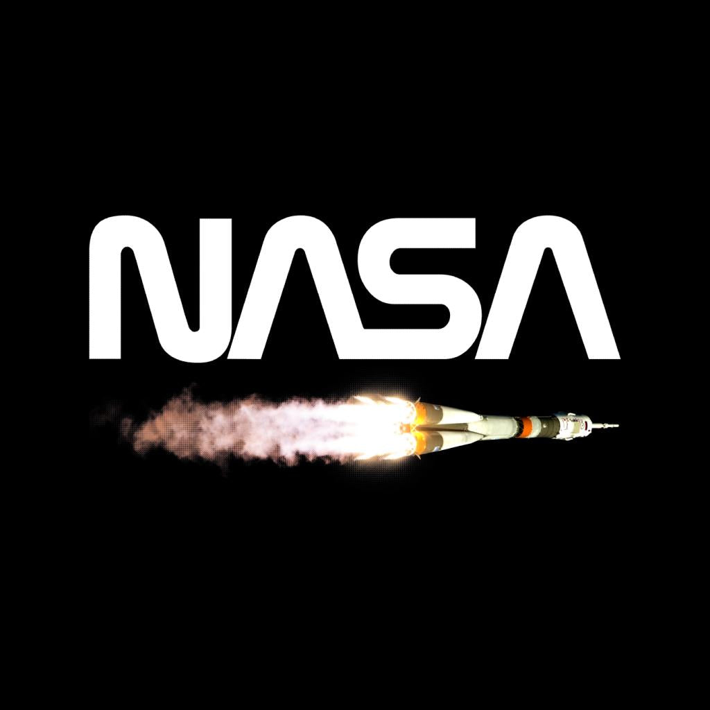 NASA Soyuz Launch Logo Men's Sweatshirt-ALL + EVERY