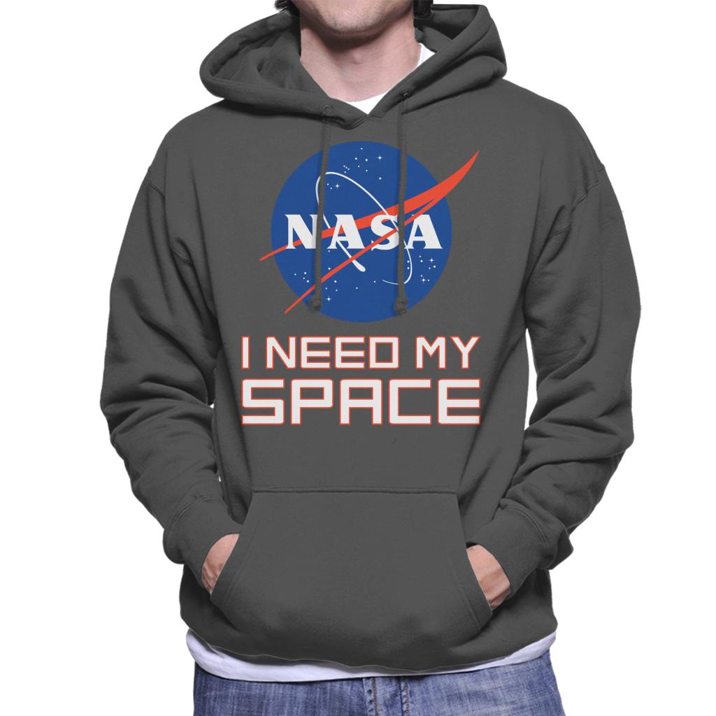 NASA I Need My Space Men's Hooded Sweatshirt-ALL + EVERY