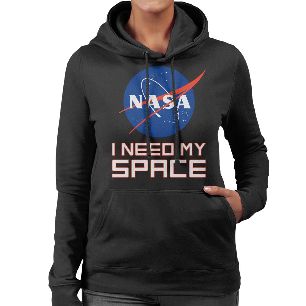 NASA I Need My Space Women's Hooded Sweatshirt-ALL + EVERY