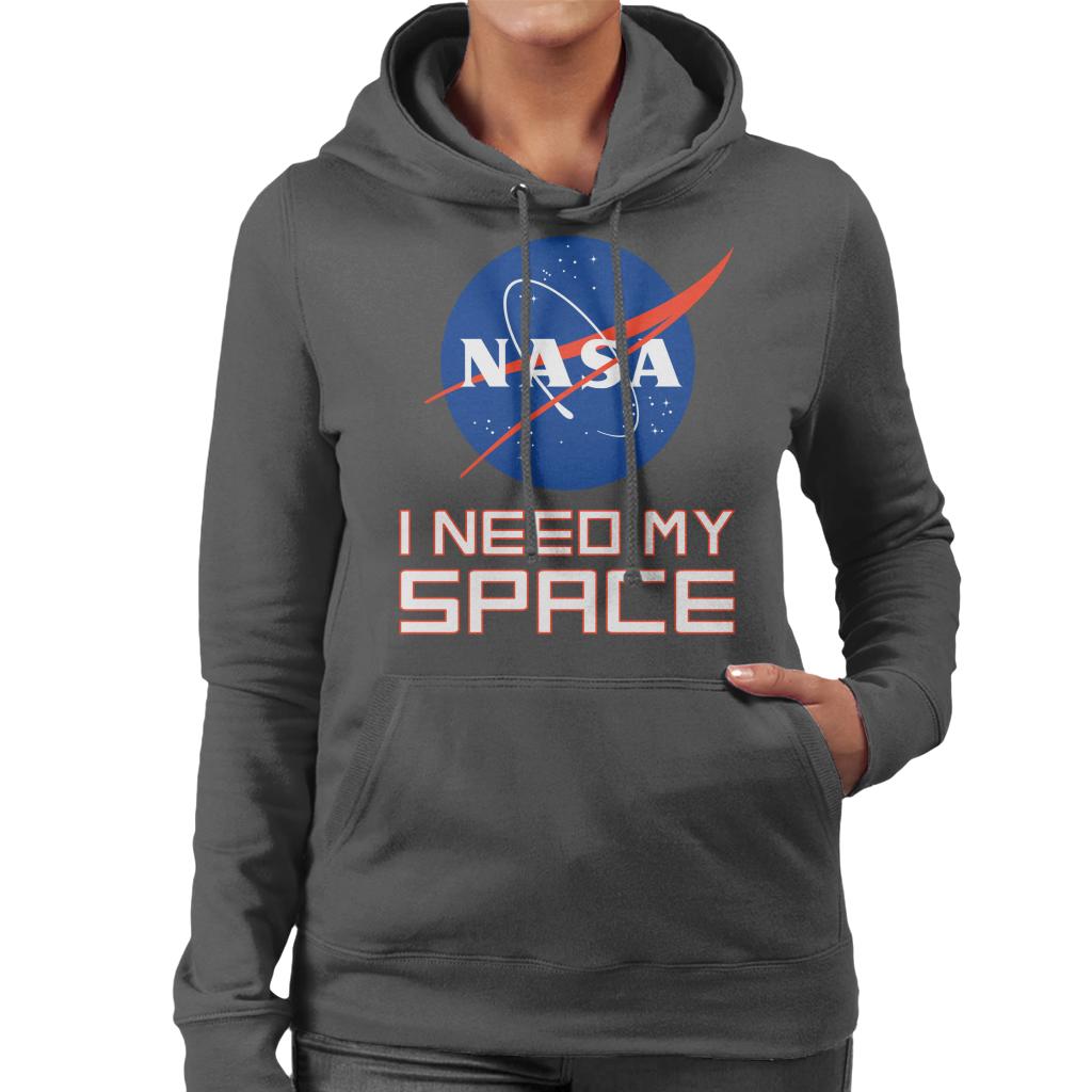 NASA I Need My Space Women's Hooded Sweatshirt-ALL + EVERY